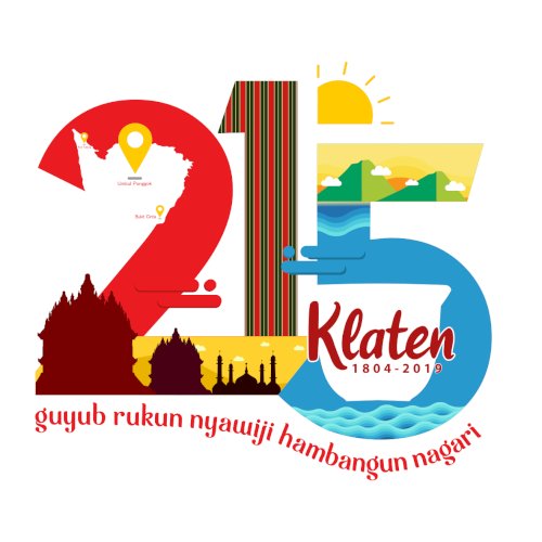 Logo HUT ke-215 Kab. Klaten