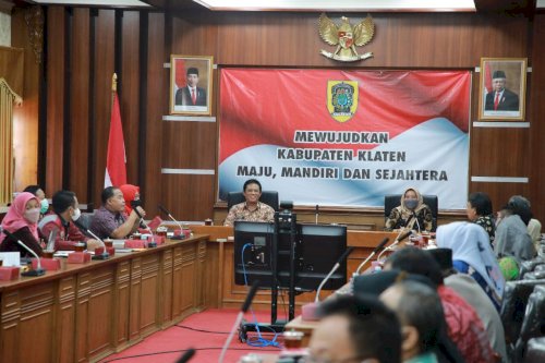 Wakil Bupati Klaten Sambut Kedatanga Kunker Komisi A dan Komisi C DPRD Kabupaten Pemalang