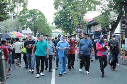 Tinjau Klaten CFD, Bupati Minta Untuk Jaga Kerapian dan Kebersihan