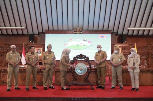 Launching Aplikasi PENA Mas, Bupati Klaten Harap Minimalisir Korban Bencana 