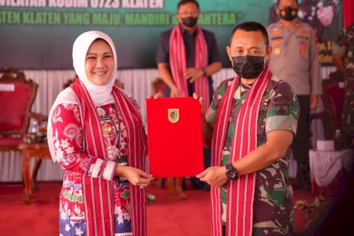 KBMKB Ke XIII Kodim Klaten Resmi Dibuka, Bupati Klaten Ajak Masyarakat Sukseskan Program