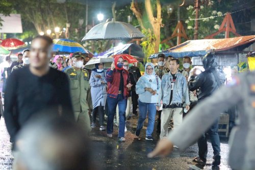 Sarasehan Klaten Street Food, Bupati Klaten Ajak Masyarakat Nongkrong di Jalan Bhali