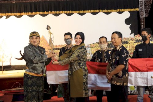 Bupati Klaten Hadiri Pagelaran Wayang Desa Nglinggi