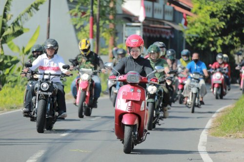 Semarakkan HUT Ke 77 RI, Pemkab Klaten Gelar Touring Kelilingi Umbul