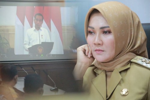 Video Conference Pengarahan Presiden Republik Indonesia Terkait Pengendalian Inflasi di Daerah