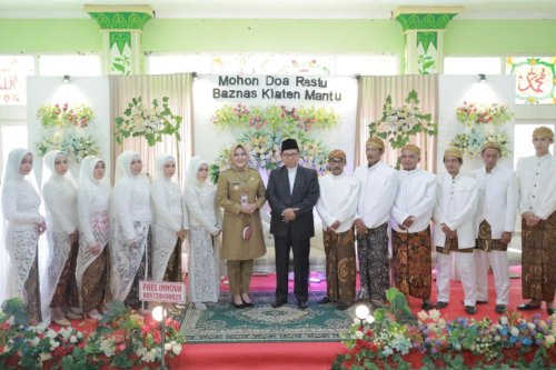 12 Pasangan Ikuti Nikah Massal Dalam Kegiatan Baznas Klaten Mantu