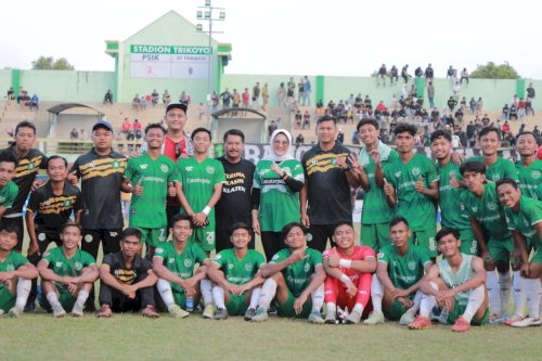 PSIK Klaten Cetak 3-0 Melawan AT Farmasi di Stadion Trikoyo