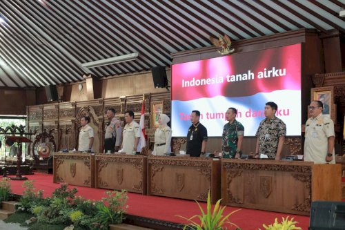 Bupati Klaten Membuka Peningkatan Kapasitas Satpol PP dan Damkar Klaten