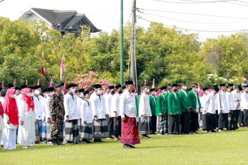 Bupati Klaten Pimpin Upacara Hari Santri Tahun 2022 Tingkat Kabupaten Klaten