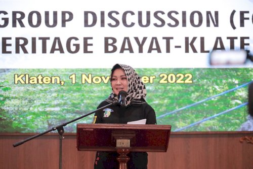 Membuka FGD Geoheritage Bayat, Bupati Klaten Ajak Masyarakat Dukung Pengusulan Geopark