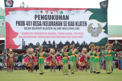 Kegiatan Pengukuhan Paguyuban Kerukunan Umat Beragama (PKUB) Desa Atau Kelurahan Se - Kabupaten Klaten Tahun 2022