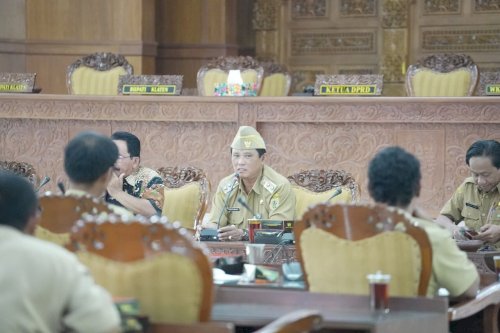 Membuka Rakoor KTNA Dengan APTI, Wabup Klaten Harap Menampung Permasalahan Petani