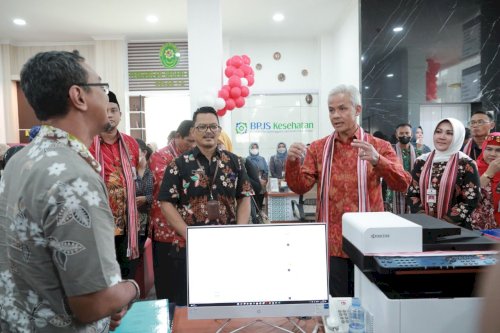 Acara Soft Launching Mal Pelayanan Publik Kabupaten Dihadiri Oleh Gubernur Jawa Tengah