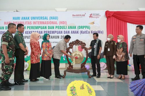 Peringati Hari Anak Universal dan Hari Disabilitas Internasional, Wabup Klaten Canangkan 13 Desa Ramah Perempuan dan Launching KatCa KetaWa