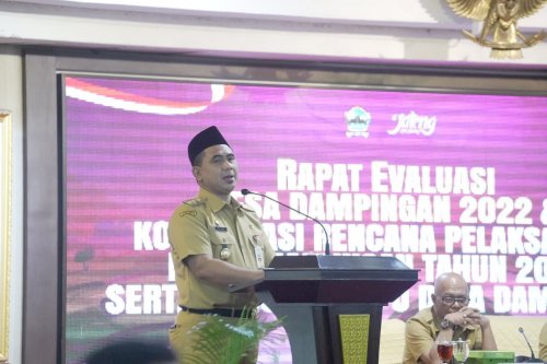 Wagub Jateng Pimpin Rapat Evaluasi dan Koodinasi Dasa Dampingan