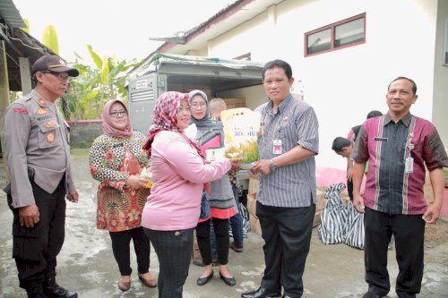 Membuka Bazar Pangan Murah di Kalikotes, Wabup Klaten Harap Dapat Kendalikan Inflasi