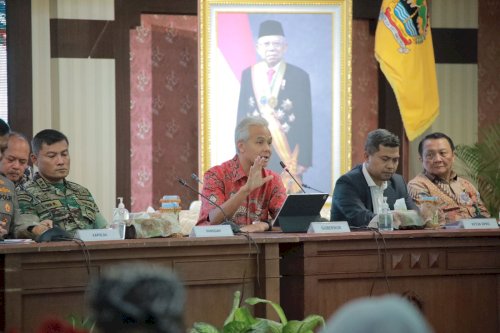 Jaga Kondusifitas Wilayah, Pemprov Jateng Gelar Rakor Bersama Seluruh Forkopimda