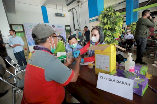 Pemkab Klaten Periksa Kesehatan Supir Bus Mudik Lebaran