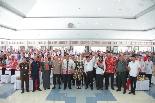 Jelang Pilkades Serentak, Pemkab Klaten Gelar Deklarasi Damai