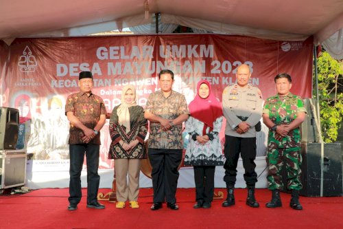 Gelar Acara UMKM Mayungan Tahun 2023 dan Klaten Night Market Festival Dalam Rangka Memeriahkan Hari Jadi Kabupaten Klaten Ke-219