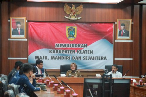 Bupati Klaten Tanda Tangani MoU Serah Terima Pengelolaan Sementara Pasar Gedhe Klaten