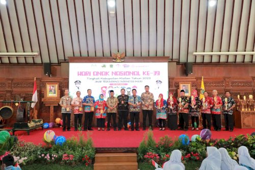 Hadiri Puncak Hari Anak Tingkat Kabupaten, Wabup Klaten Apresiasi Program KELANA dan DEKELA