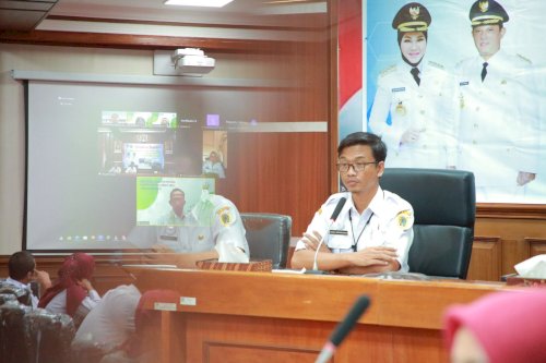 Pelaksanaan Verifikasi Lanjutan Virtual KKS, Bupati Klaten Harap Klaten Raih Penilaian Terbaik