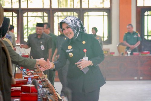 Bupati Klaten Sampaikan Pengantar Rancangan Nota KUA PPAS APBD Perubahan Tahun 2023