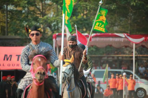 Forkopimda Klaten Hadiri Pembukaan Pornas MTA 2023 di Stadion Trikoyo Klaten