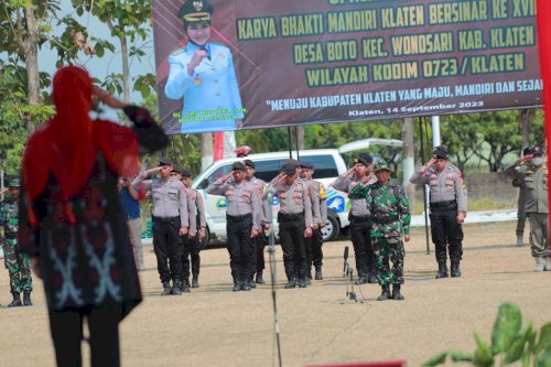 Membuka KBMKB Desa Boto, Bupati Klaten Minta Seluruh Elemen Saling Bersinergi