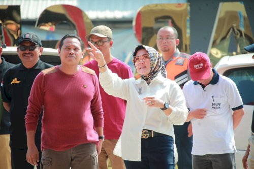 Tinjau Pasar Gedhe Klaten, Bupati Minta Pedagang Peduli Kebersihan Pasar