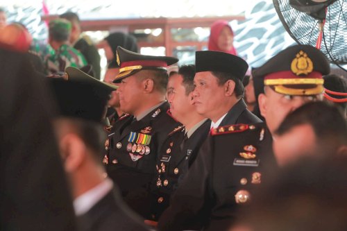 Wakil Bupati Klaten Menghadiri HUT TNI Ke-78 di Makodam IV/Diponegoro Semarang