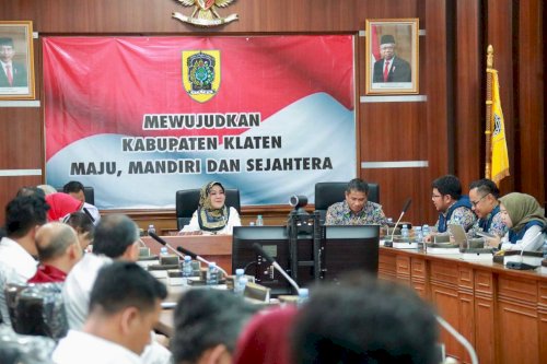 Jelang Peresmian, Bupati Klaten Minta Kebersihan Pasar Gedhe Klaten Terus Dijaga