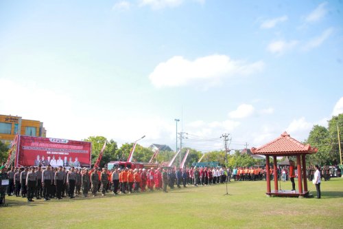 Hadapi Ancaman Bencana Hidrometeorologi, Pemkab Klaten Gelar Apel Siaga Bencana