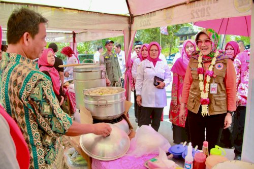 Sambang Warga Tulung, Bupati Klaten Resmikan Joglo Wisanggeni dan Pujasera Dalangan