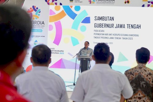 Wakil Bupati Klaten Hadiri Peringatan Hari Antikorupsi Sedunia 2023 di Jawa Tengah