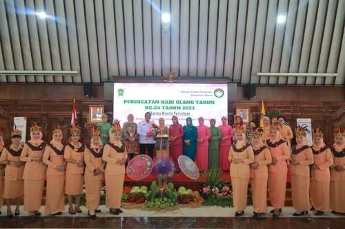 Hadiri Puncak HUT Ke 24, Bupati Klaten : Dharma Wanita Adalah Mitra Pemerintah