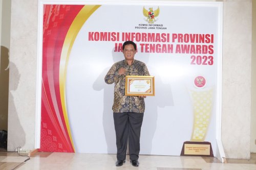 Pemkab Klaten Raih Predikat Informatif dalam Penghargaan KIP Jawa Tengah 2023