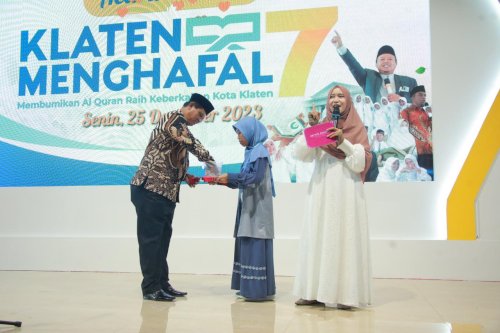 Wisuda Klaten Menghafal Ke-7, Wakil Bupati Klaten Memberikan Apresiasi