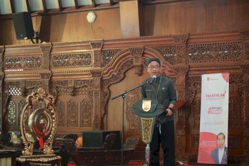 Wabup Klaten Membuka Forum Konsultasi Publik Rancangan Awal RPJPD Tahun 2025-2045