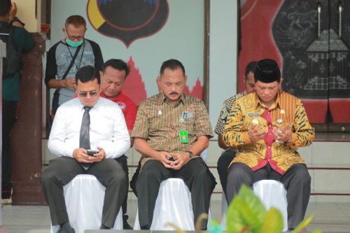 Apel Gelar Pasukan Operasi Keselamatan Lalu Lintas Candi 2024