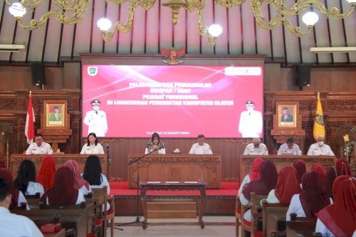 Bupati Klaten Lantik 146 Pejabat Fungsional Pemerintah Kabupaten Klaten 