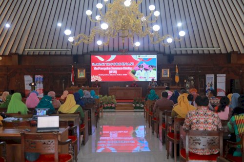 Membuka Rakor TPPS, Wabup Klaten Ajak Stakeholder Turunkan Stunting