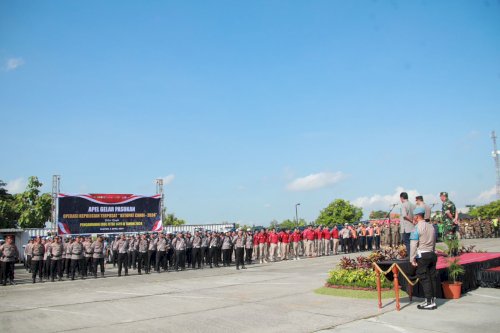 Ratusan Personel Gabungan di Klaten Disiagakan Selama Operasi Ketupat Candi 2024