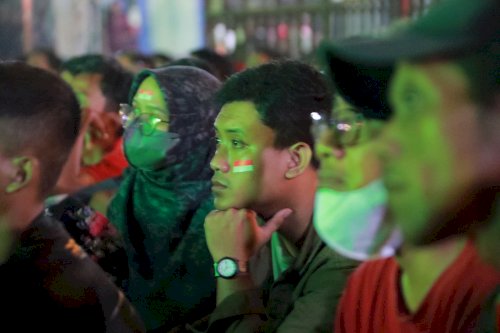 Animo Warga Tinggi, Pemkab Klaten Gelar Nobar Timnas Indonesia U23 vs Uzbekistan