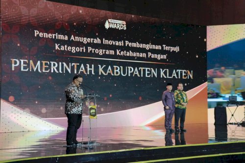 Pemkab Klaten Raih Penghargaan di Kategori Ketahanan Pangan Detik Jateng-Jogja 2024