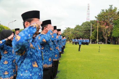 Pemkab Klaten Laksanakan Upacara Peringatan Hari Otda Tahun 2024