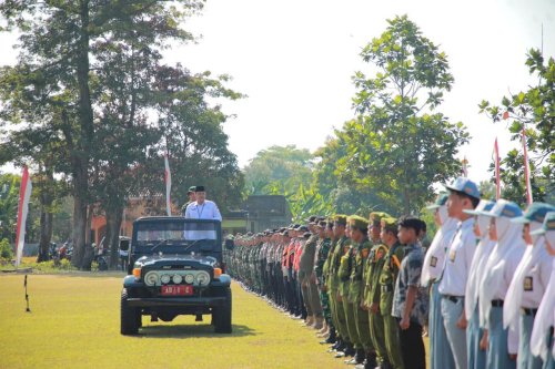 Sekda Klaten Pimpin Upacara Pembukaan TMMD Sengkuyung Tahap II Desa Karangdukuh Jogonalan