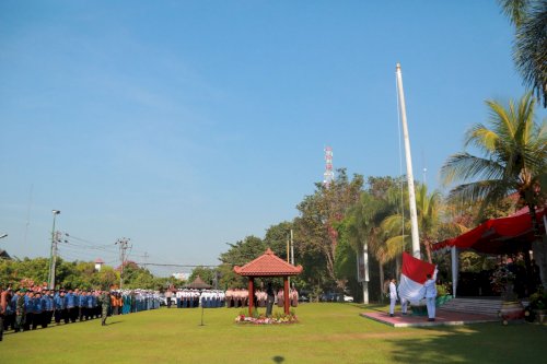 Bupati Klaten Pimpin Upacara Peringatan Ke 116 Hari Kebangkitan Nasional Tingkat Kab. Klaten