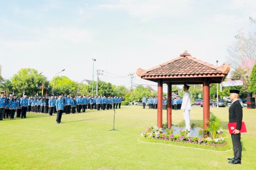 Wakil Bupati Klaten Pimpin Upacara Hari OTDA Tahun 2025